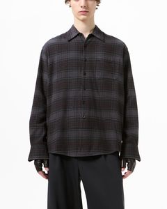 ABOVE SHIRT  Faded Nocturne Check Flannel