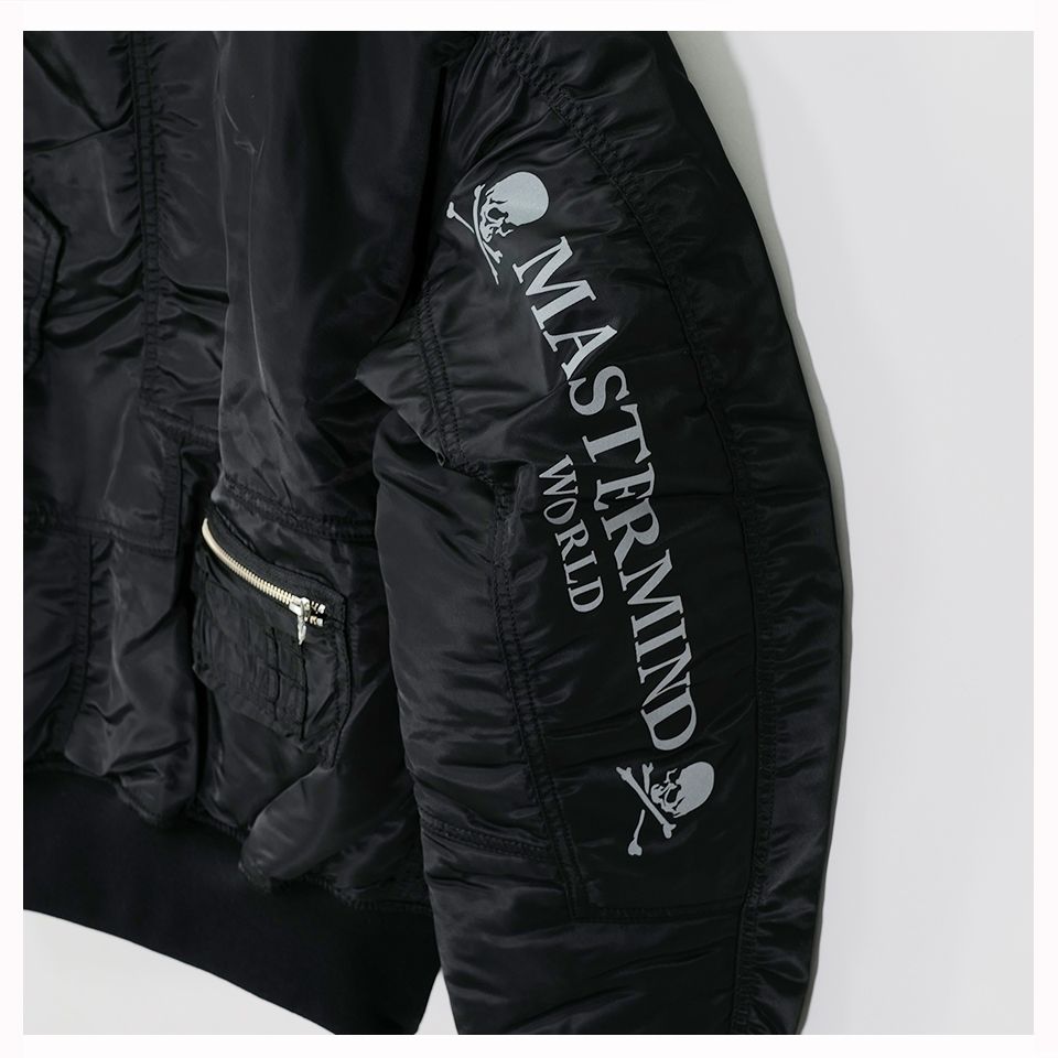 MASTERMIND WORLD x ALPHA INDUSTRIES】 BOMBER JACKET | River