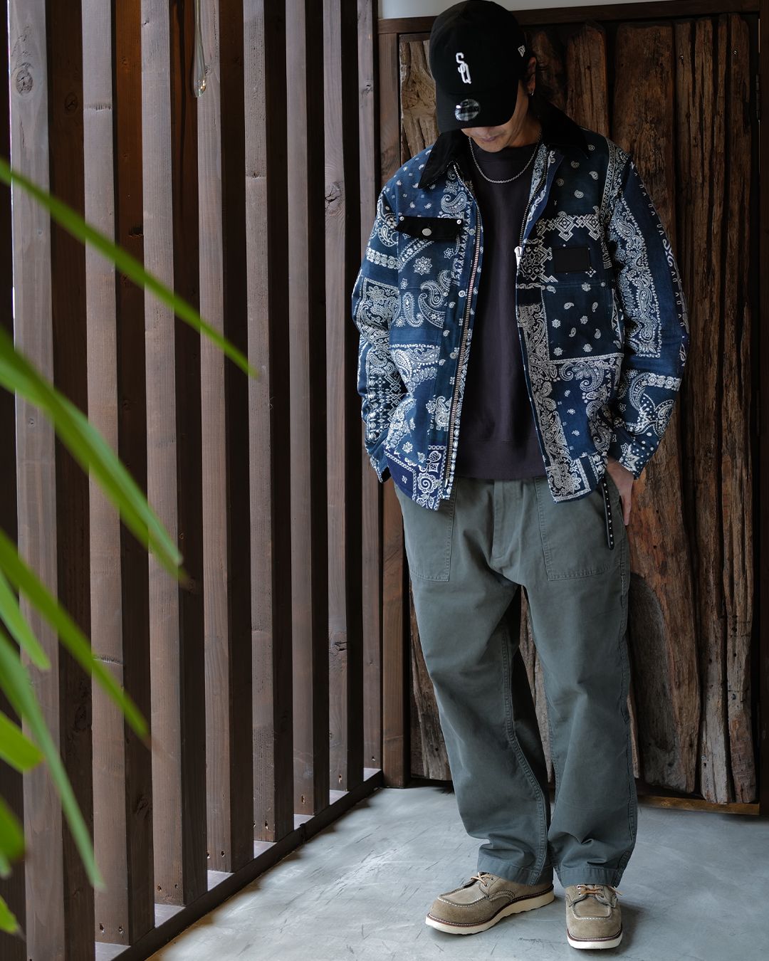 MIYAGI HIDETAKA : Quilted Work Jacket