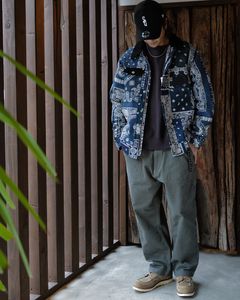 MIYAGI HIDETAKA : Quilted Work Jacket