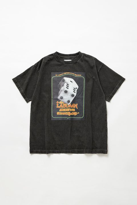 【Last1 L】 PRINTED TEE -DICE-
