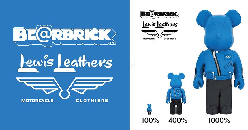 可決BE@BRICK Lewis LEATHERS 100%&400% 新品未開封品 キャラクター玩具