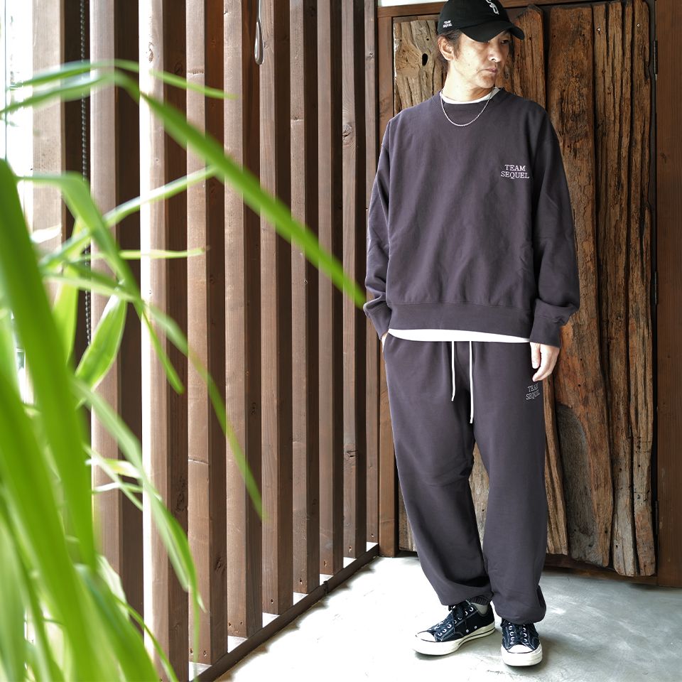 SWEAT PANTS  VINTAGE Black