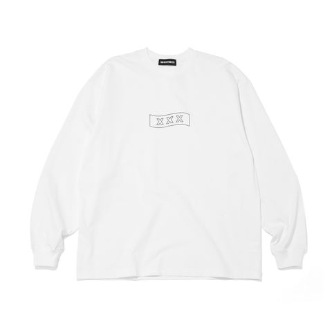 GX-A26-LT-03   LONG SLEEVE T-SHIRT   WHITE