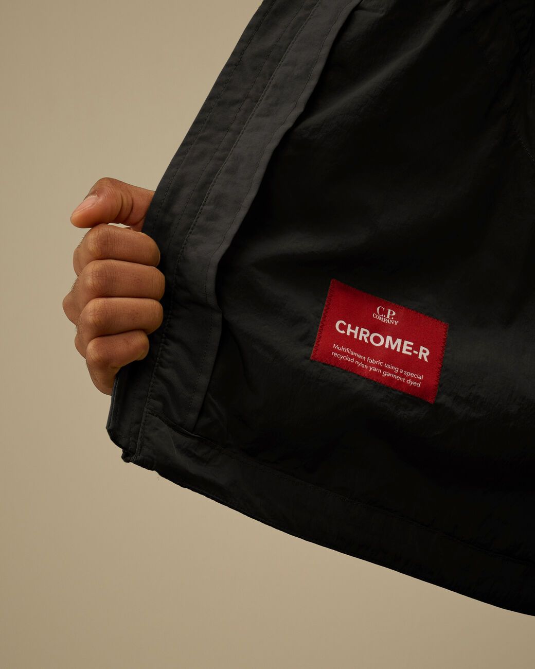 Chrome-R Lens Jacket Black