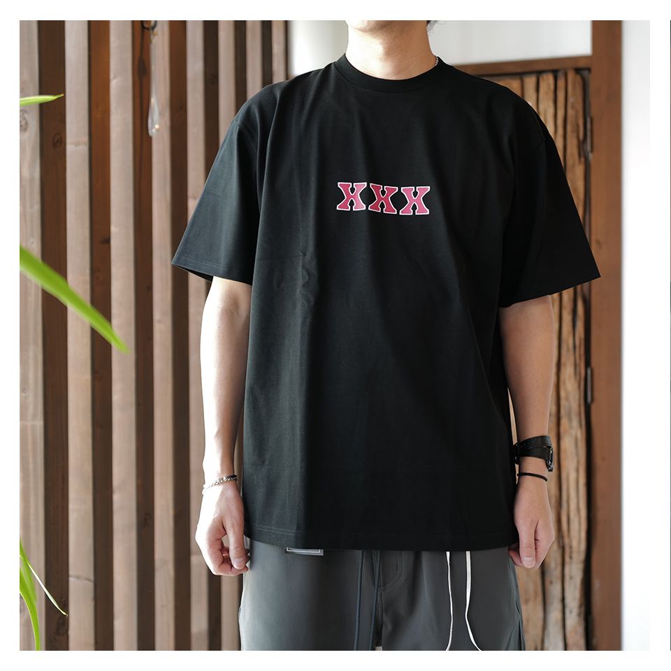 GX-S25-ST-06   T-SHIRT   BLACK