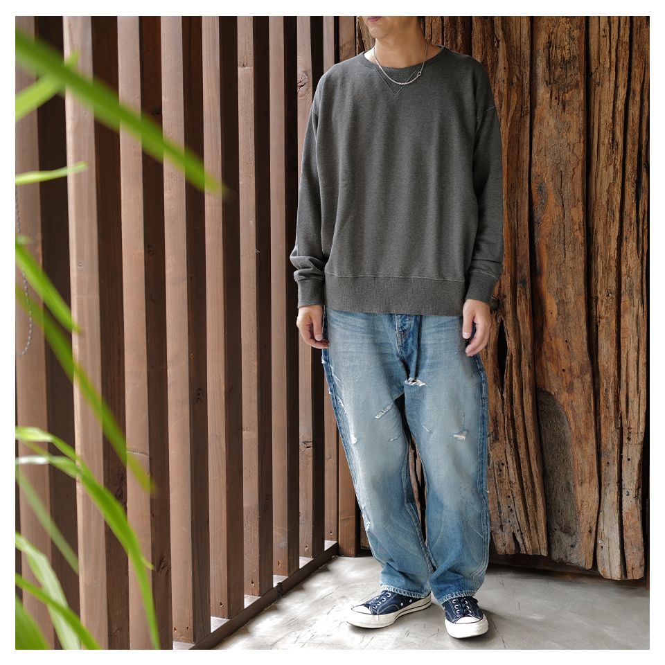 Maison Margiela - スウェット クルーネックセーター / グレー