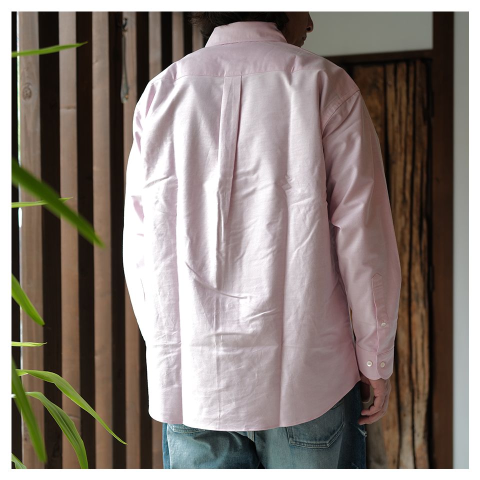 フラン CCG 白スーツ サインあり SEQUEL - SQ-25SS-SH-02 OXFORD FLYFRONT SHIRT PINK | River