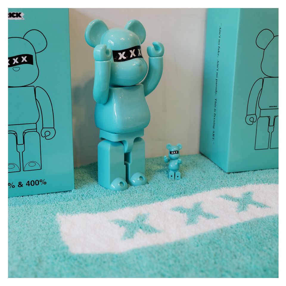 BE@RBRICK x GOD SELECTION XXX 100%&400% (送料500円込 ...