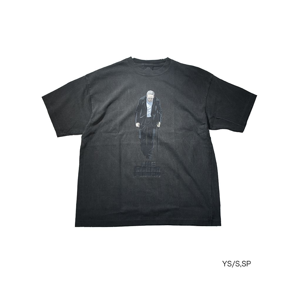 GINTS SAKAMOTO Tシャツ 黒 BIG T-SHIRT 25SS BLACK | FUDGE UP NOTHING