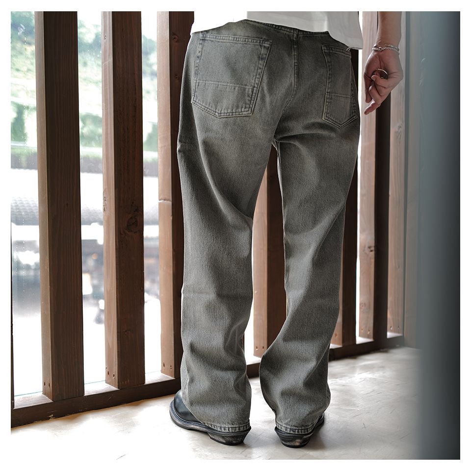 THIRD CUT   Ash Dust Chain Twill