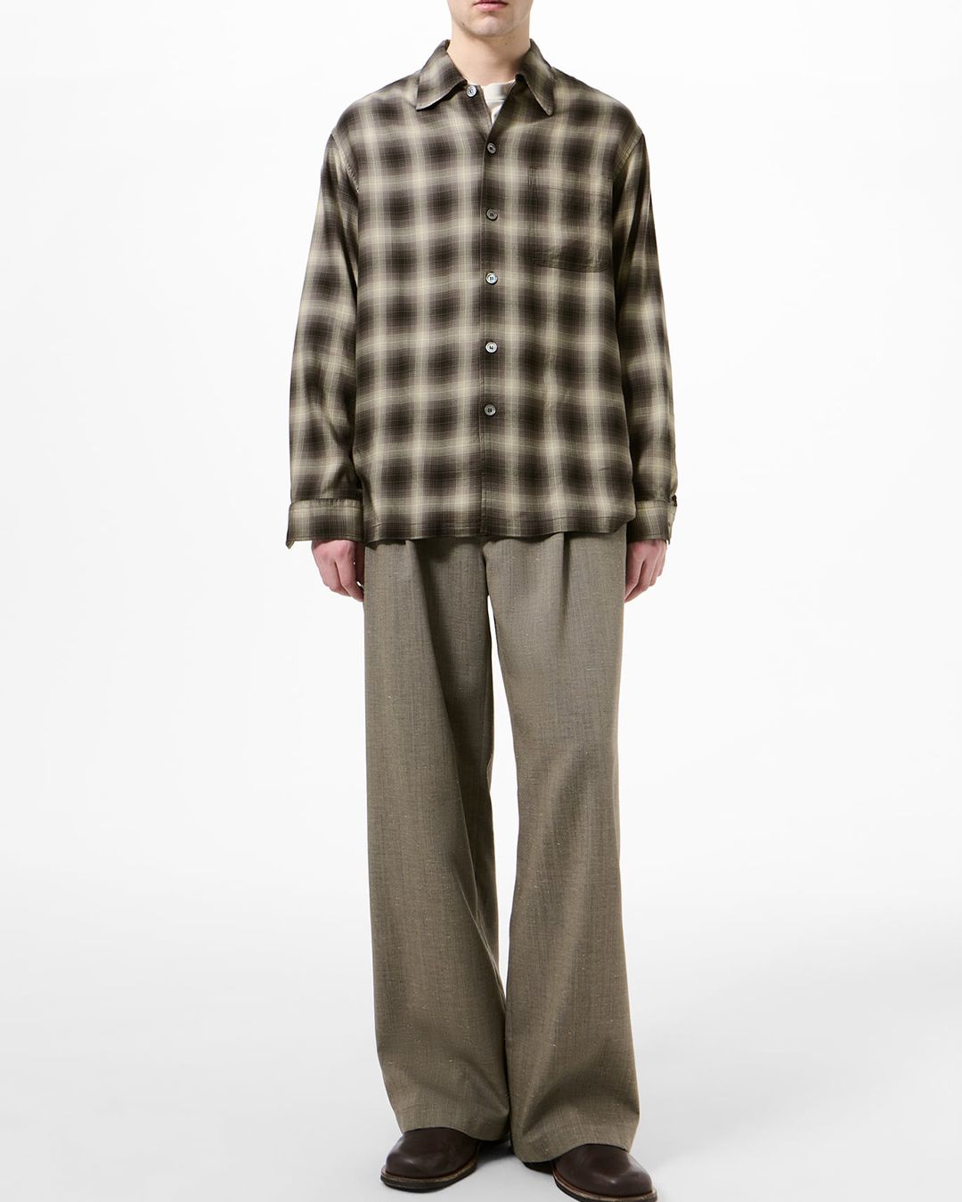 EVERY SHIRT   Taos Check Saloon Tencel