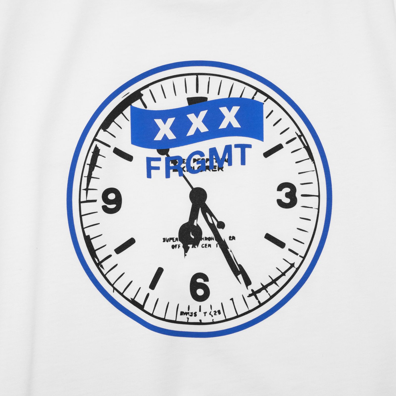 【Last1 M】GX-S25-12FST-02 XXX 12th ANNIVERSARY T-SHIRT  xFRAGMENT  WHITE