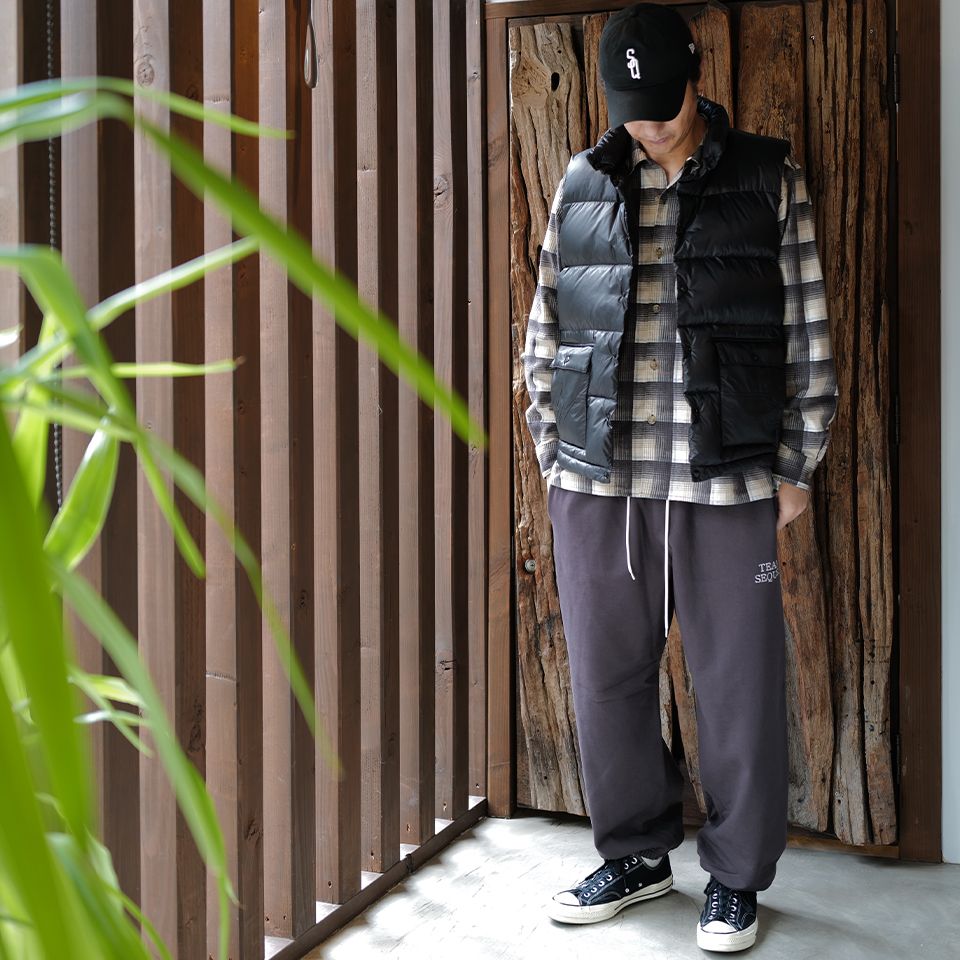 SWEAT PANTS  VINTAGE Black