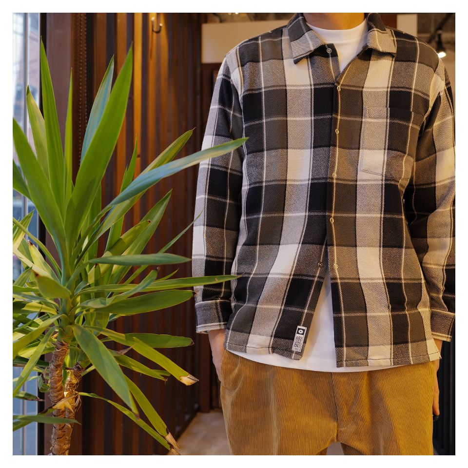 Ｍ新品定価41800円シークエル SEQUEL LINE CHECK SHIRT - シャツ