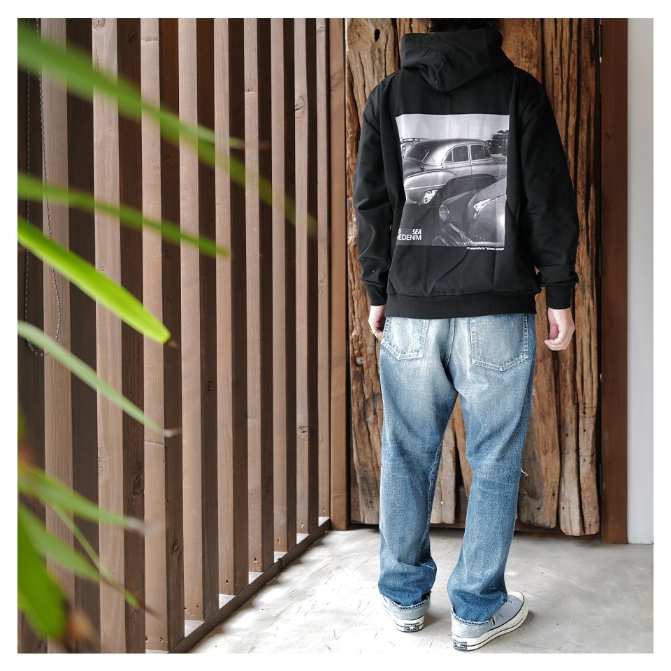 WIND AND SEA MINEDENIM PHOTO HOODIE S MINEDENIM - 【Last1 SizeL】 WDS × MINEDENIM Photo Hoodie L