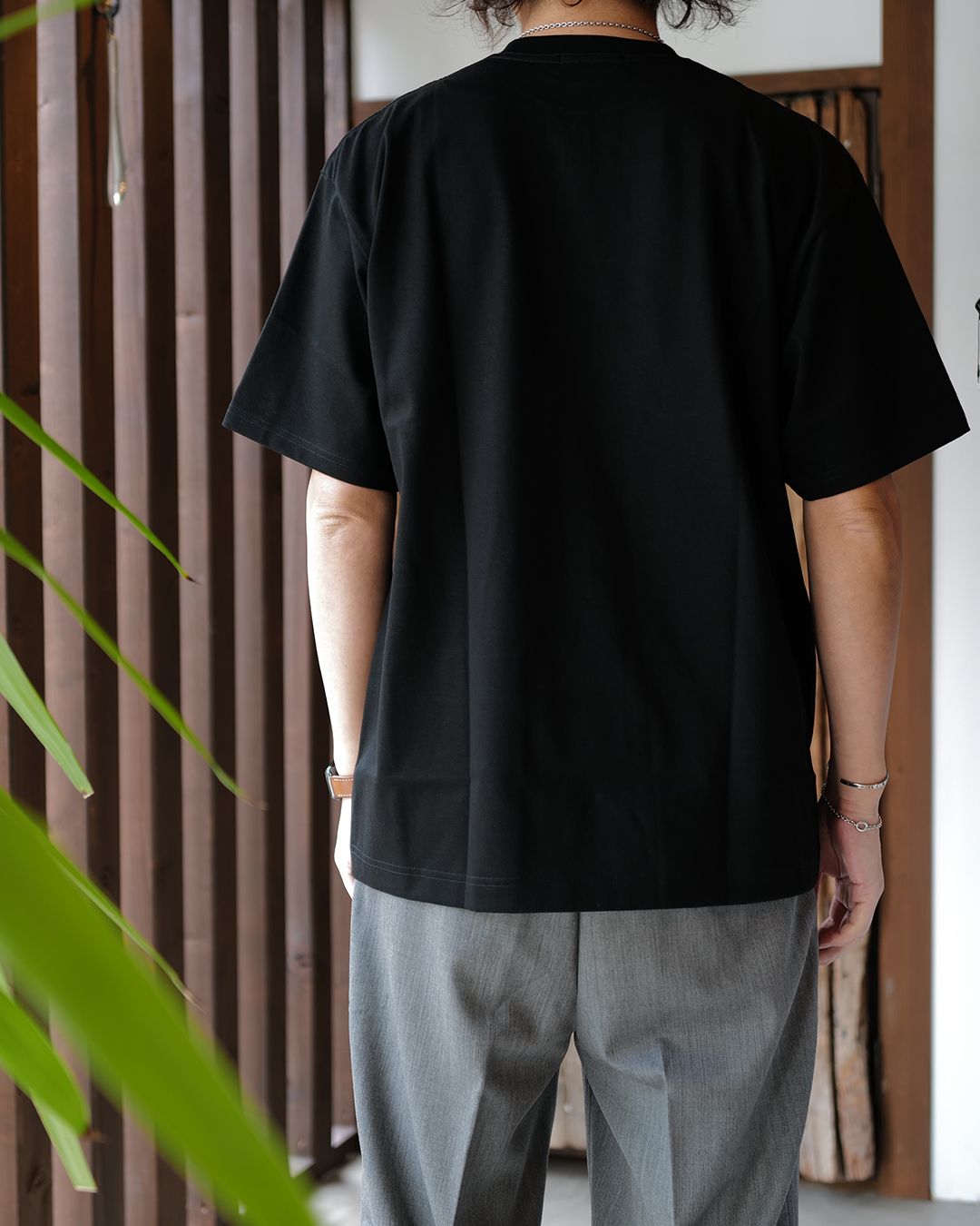 GX-A26-ST-07   T-SHIRT  BLACK