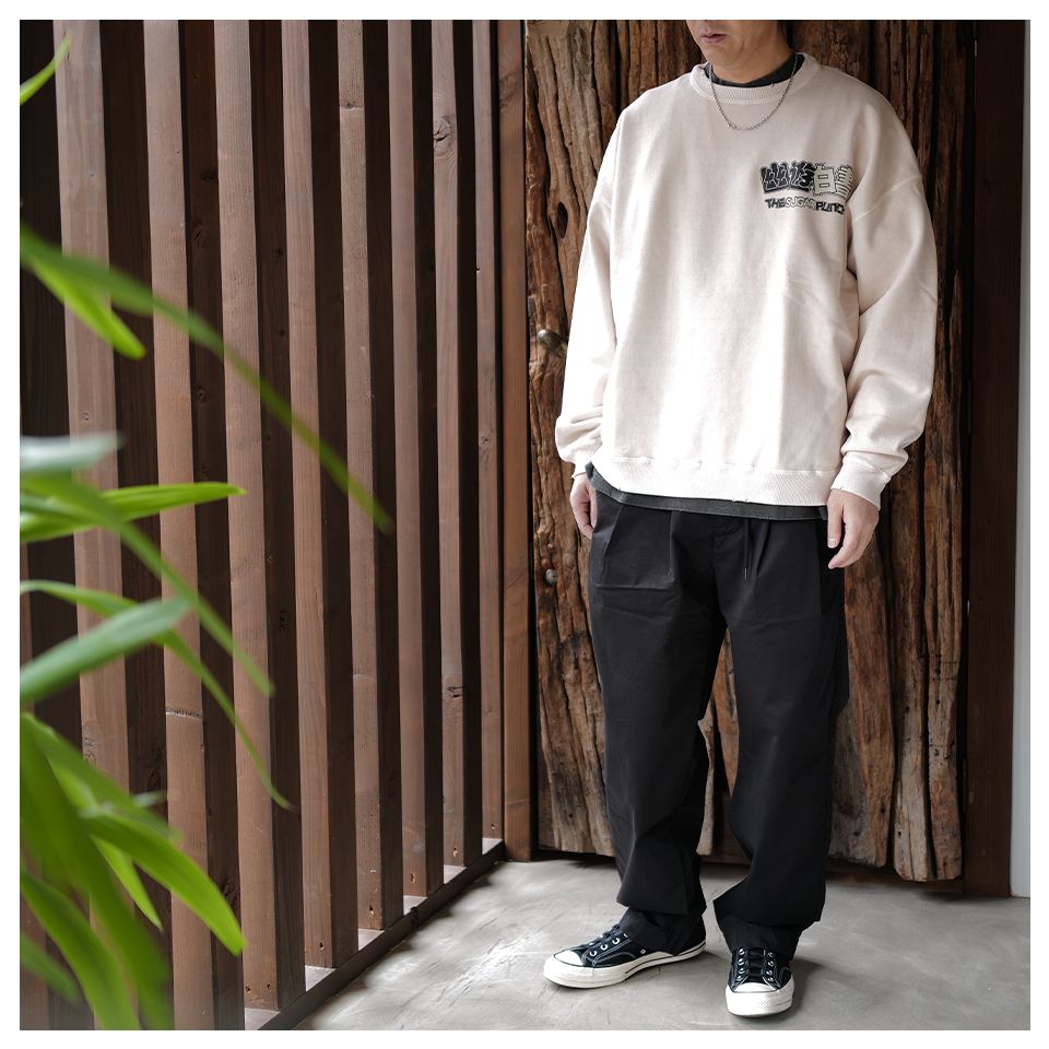 TYUM24AM006  YUYUHAKUSHO Sweat (YOKO/KURAMA) White