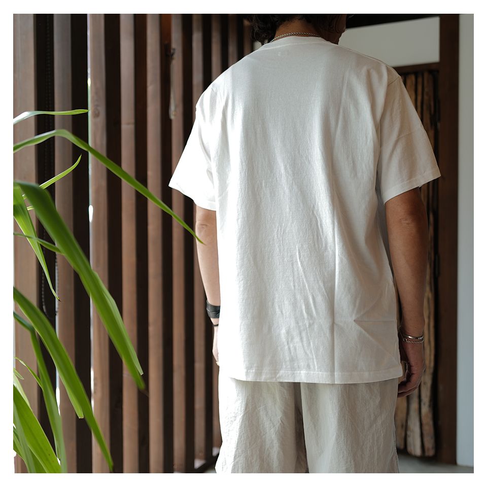 SQ-25SS-ST-07 T-SHIRT  WHITE