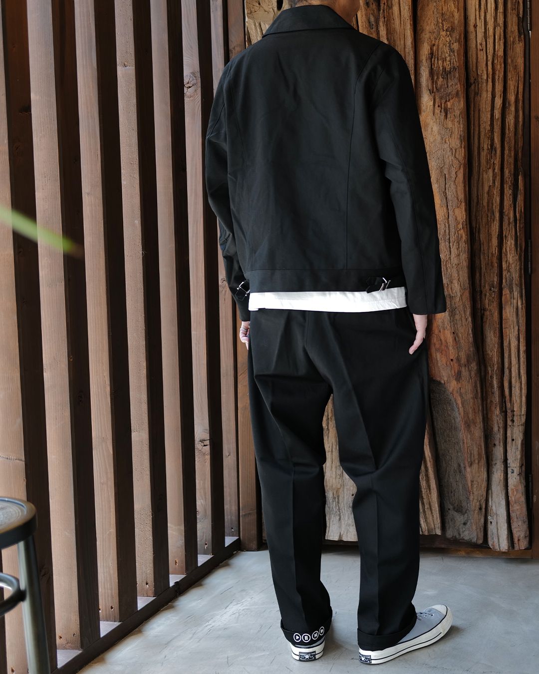 CHINO PANTS (TYPE-XF)  [BLACK]