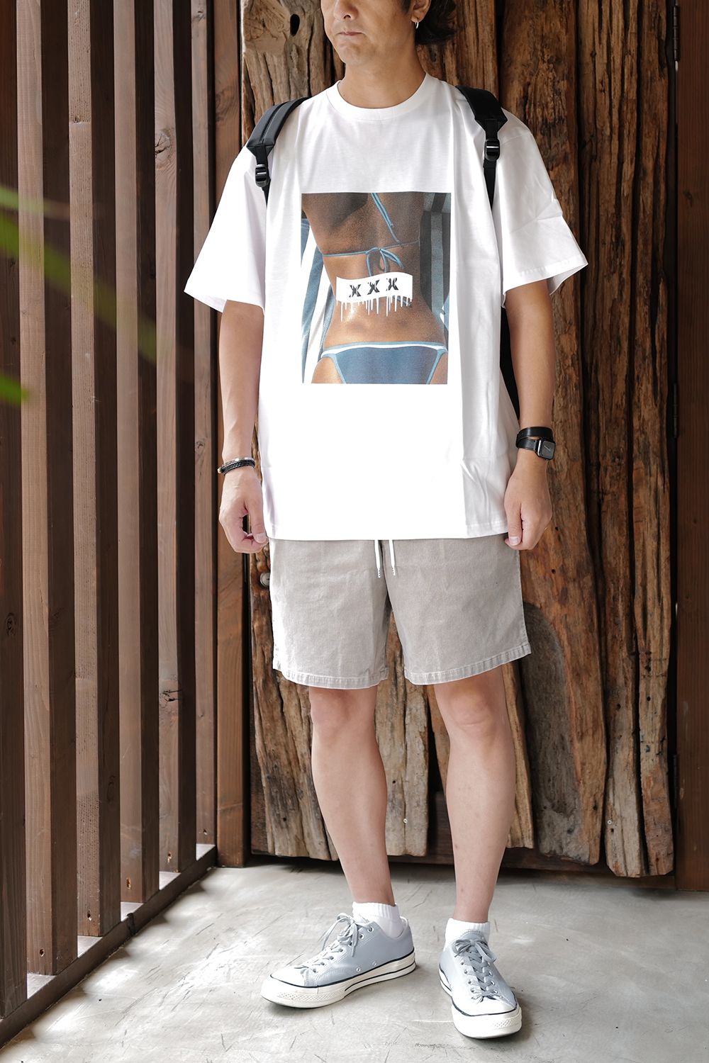 GOD SELECTION XXX - GX-S24-SP-05 EASY SHORTS BEIGE | River
