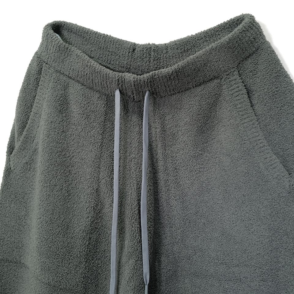 【MASTERMIND WORLD】 LOUNGE PANTS  CHARCOAL x WHITE