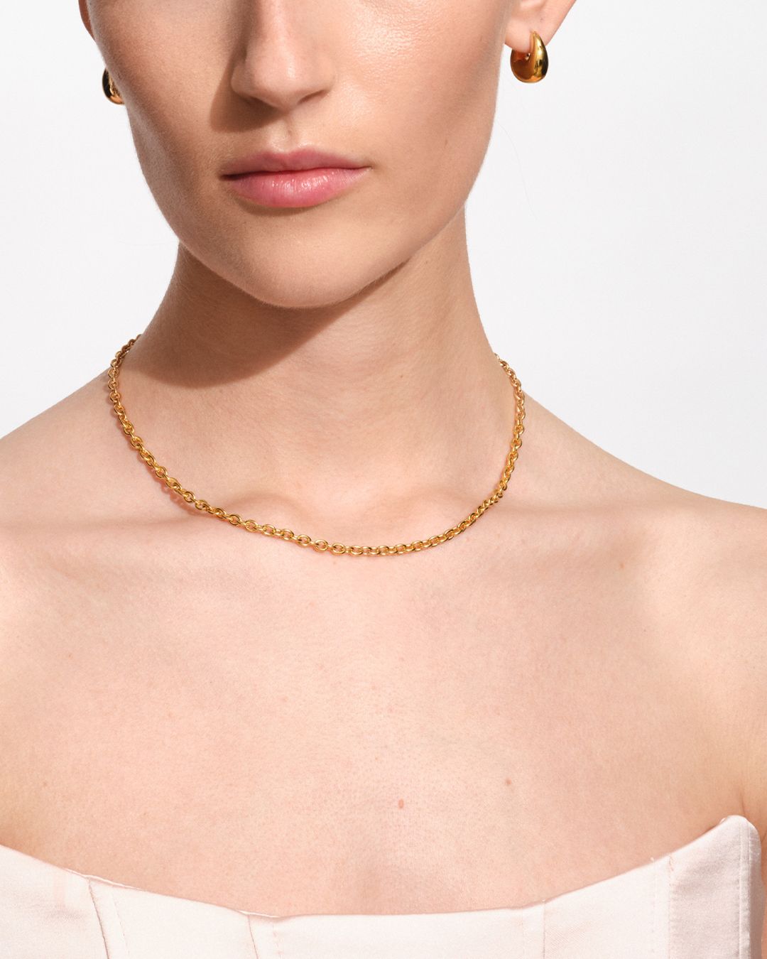 Ada Chain Slim Gold  20.5Inch(52.07cm) / エイダチェーン スリム