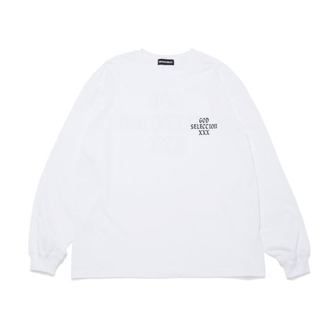 【Last1 SizeS】GX-S24-LT-04   LONG SLEEVE T-SHIRT   WHITE