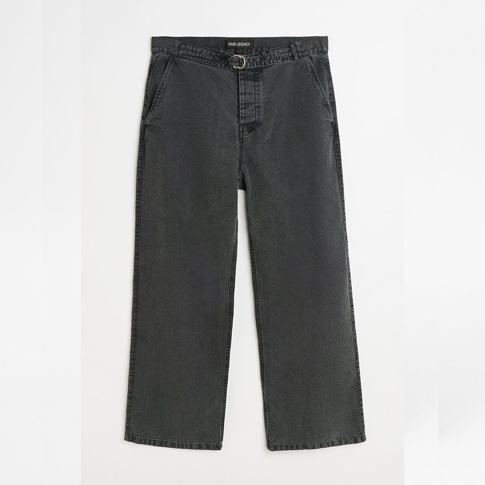 【LAST1 Size48】STERN CHINO   Black Enzyme Canvas