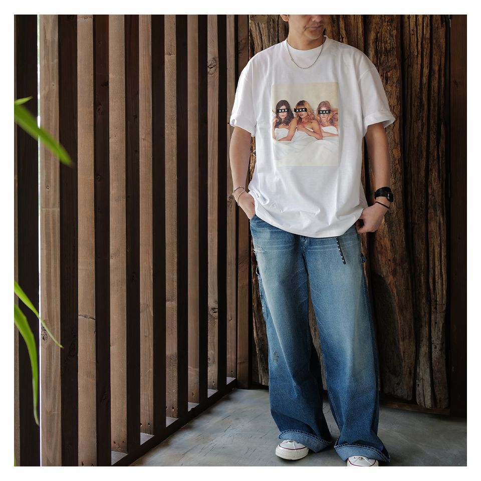 【LAST1 S】 GX-S25-ST-04   T-SHIRT   WHITE