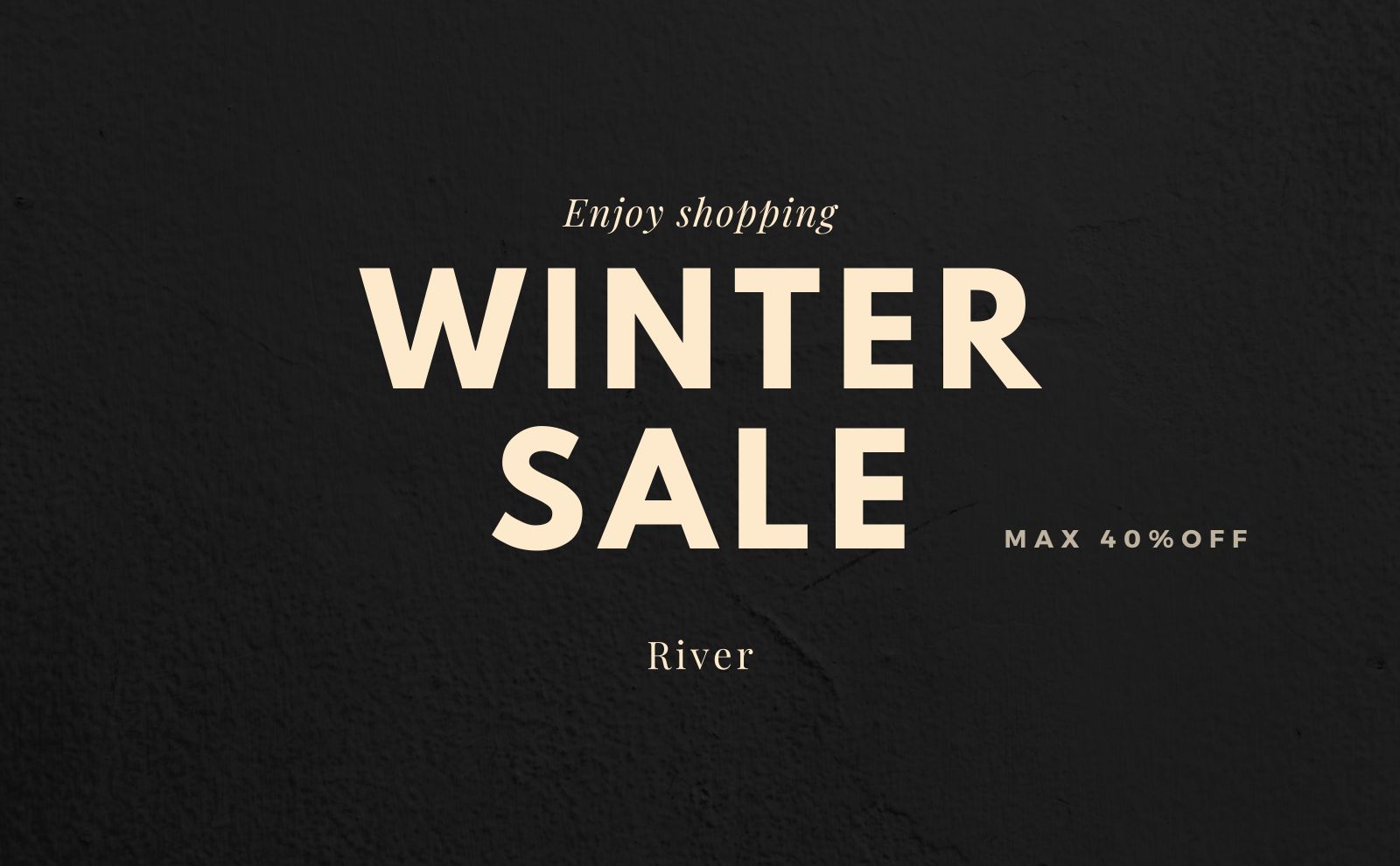 25 WINTER SALE -MAX40%OFF-