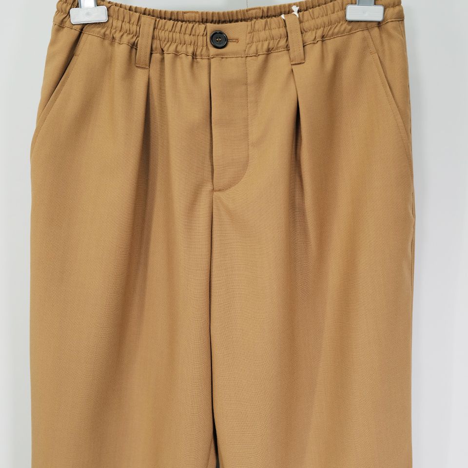 MARNI 【ラスト1点Size46】TROPICAL WOOL PANTS BlueBlack River