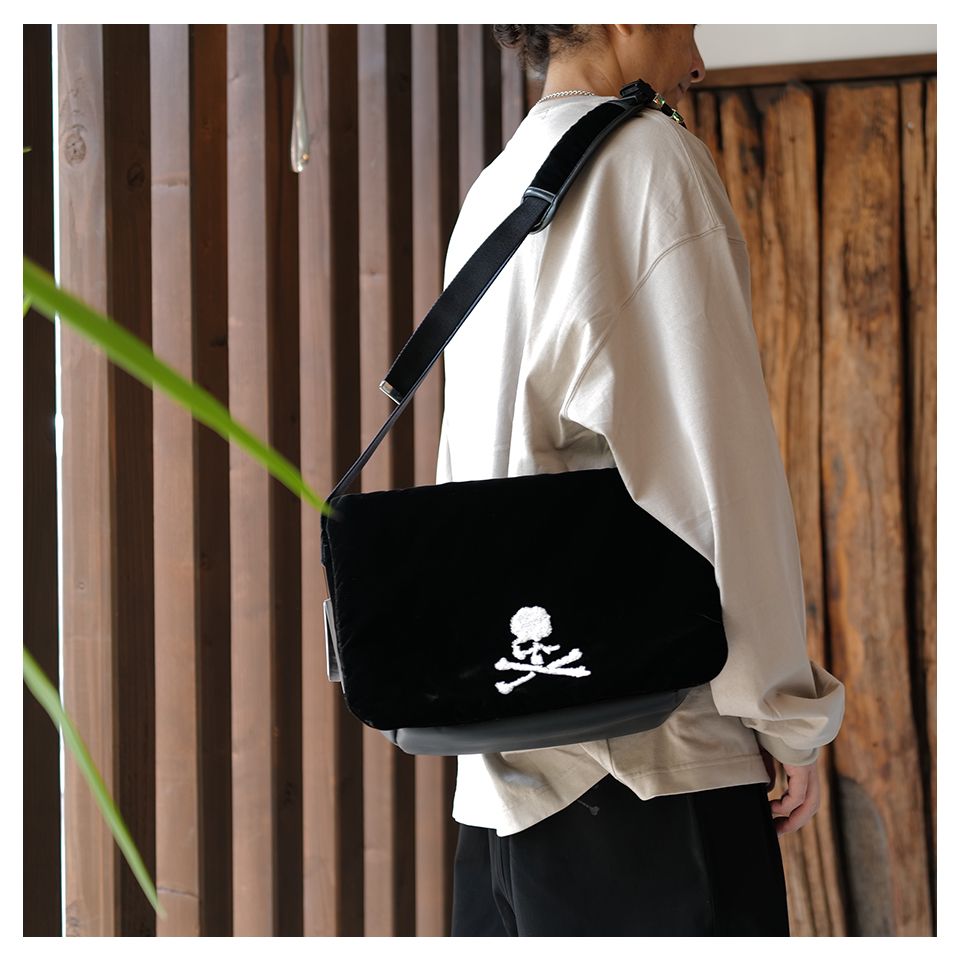 【mastermindJAPAN】 MESSENGER BAG  BLACK