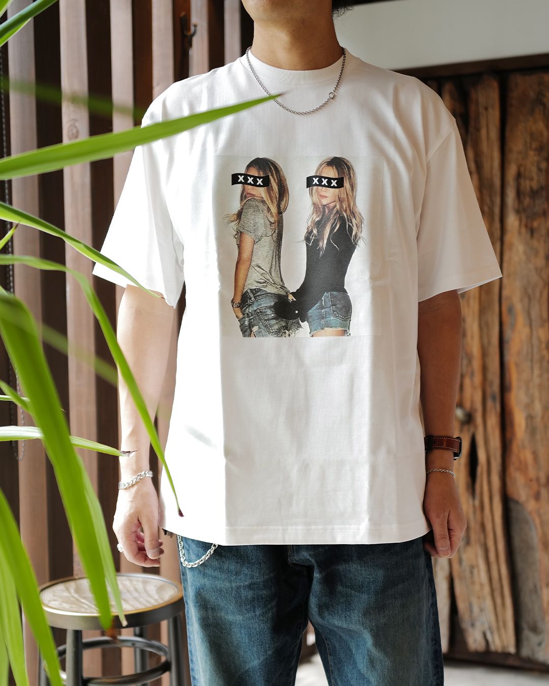 GX-S26-ST-19  T-SHIRT   [WHITE]