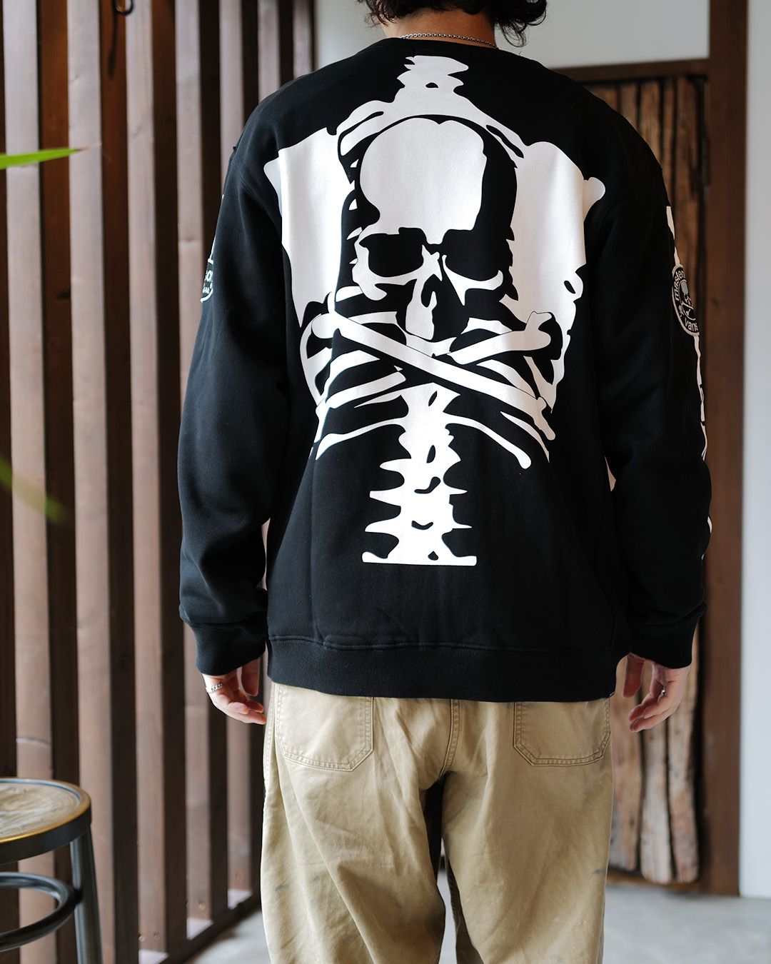 【MASTERMIND WORLD】 xVANSON CREWNECK SWEATSHRT REGULAR FIT