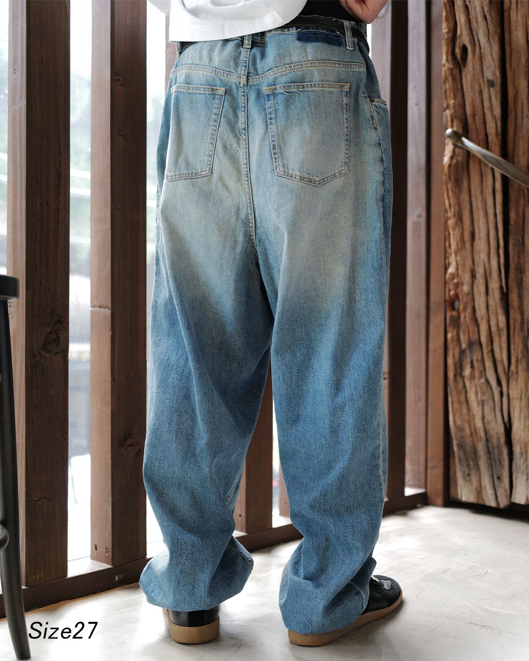ラップ デニムジーンズ