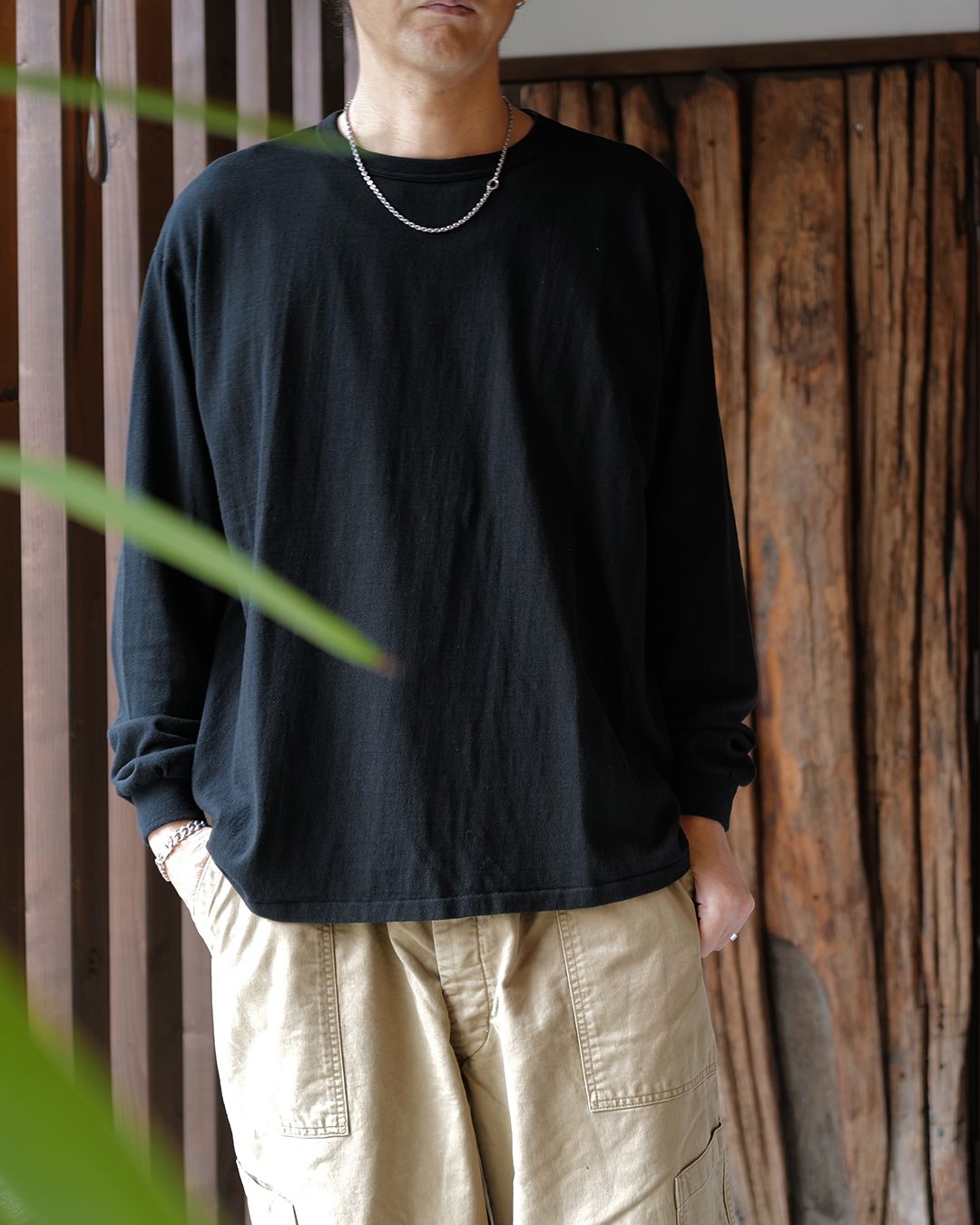BWU-8L / 88/12 LS TEE  BLACK