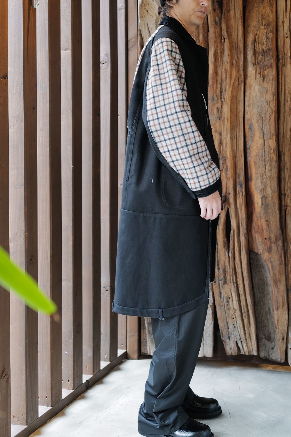 Maison Margiela ヘビーコットン ダブルコート | 3036 | River