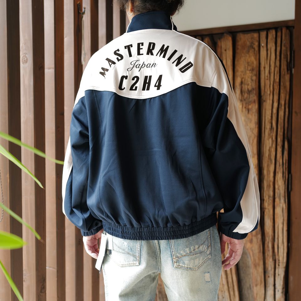 【Last1 M】C2H4 x MMJ Cabin Track Jacket    Navy & Cream