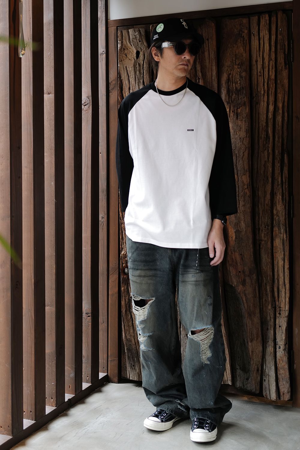 【Basketcase】 BAGGY DENIM