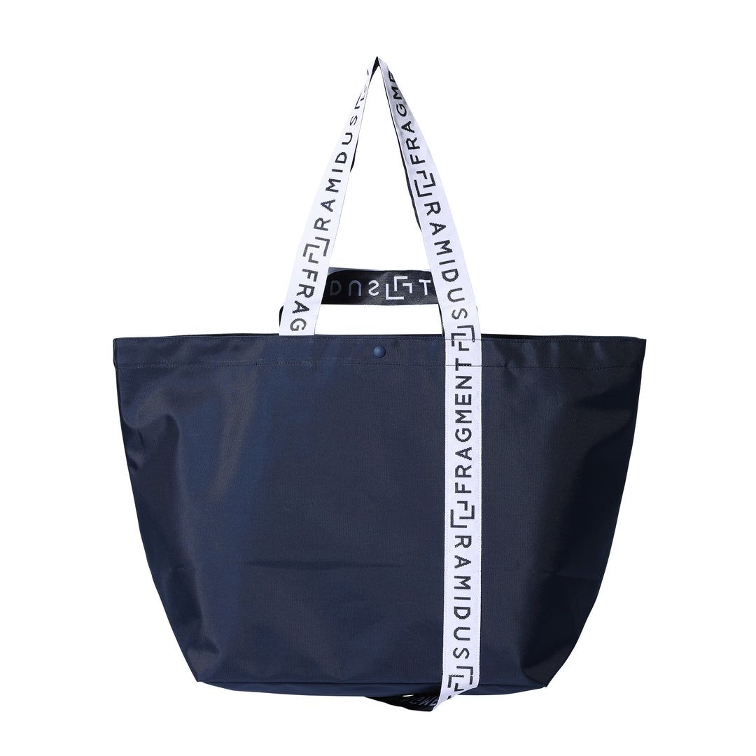 RAMIDUS SQUARE TOTE BAG (M) 【FRAGMENT DESIGN × RAMIDUS】 NAVY