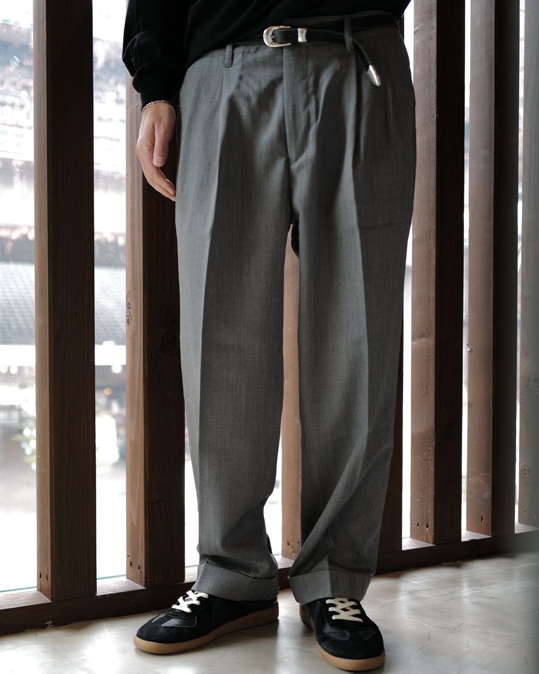 CHINOPANTS(TYPE-C) GRAY