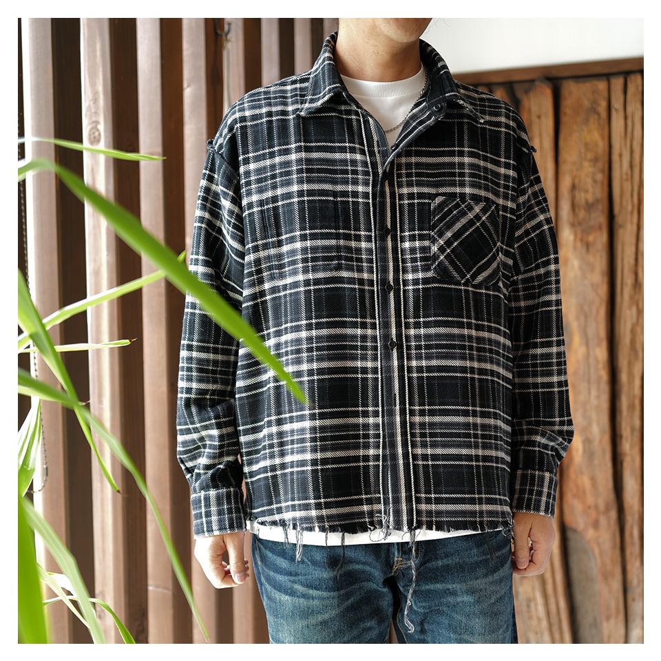 【Rafu】 Reversible Shirt  Black