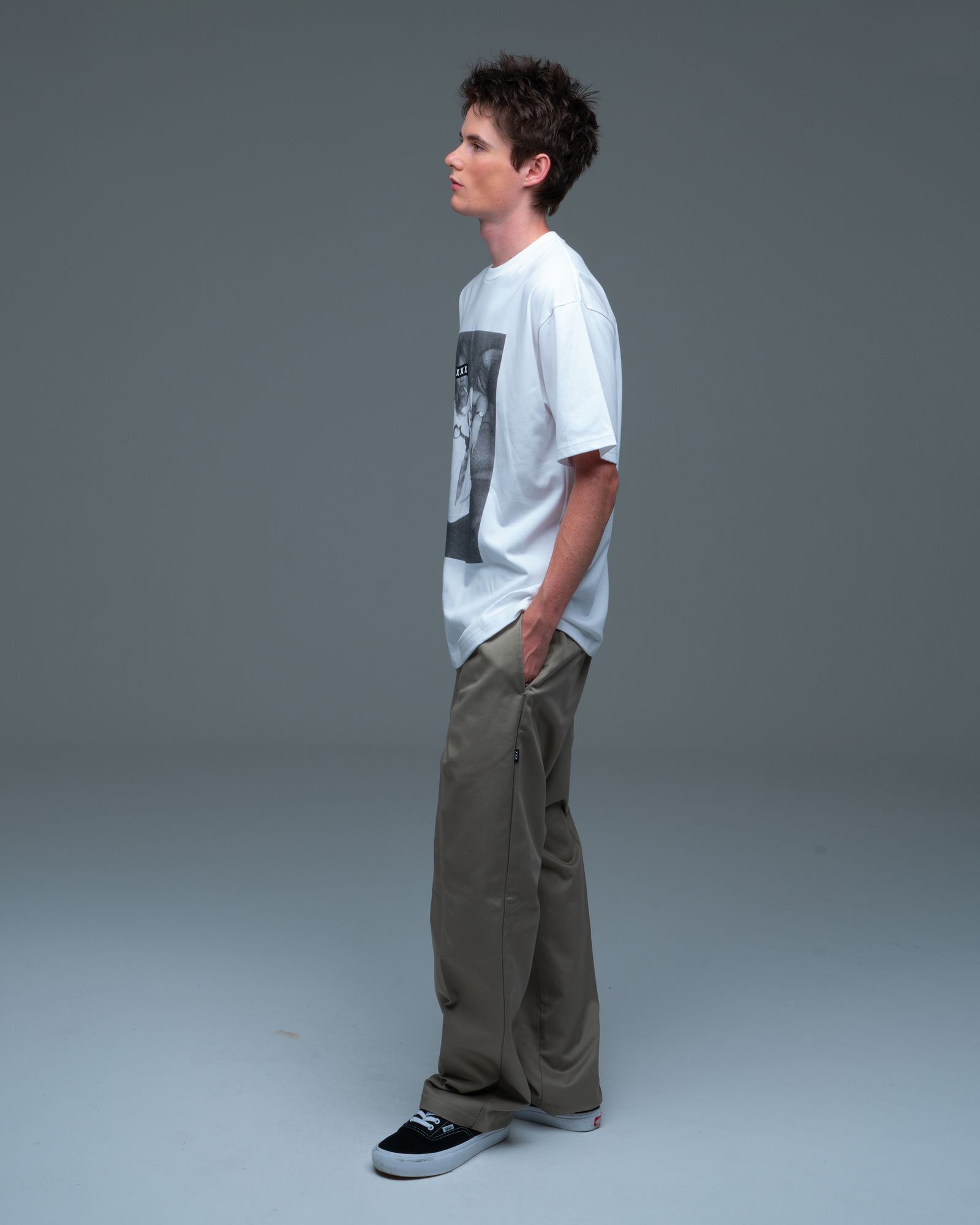 GX-S26-ST-20  T-SHIRT   [WHITE]
