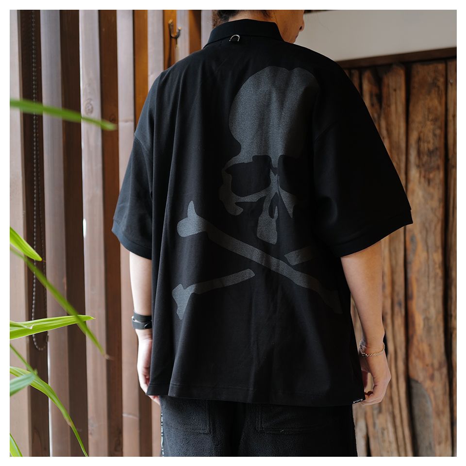 【mastermindJAPAN】 SKULL POLO BLACK