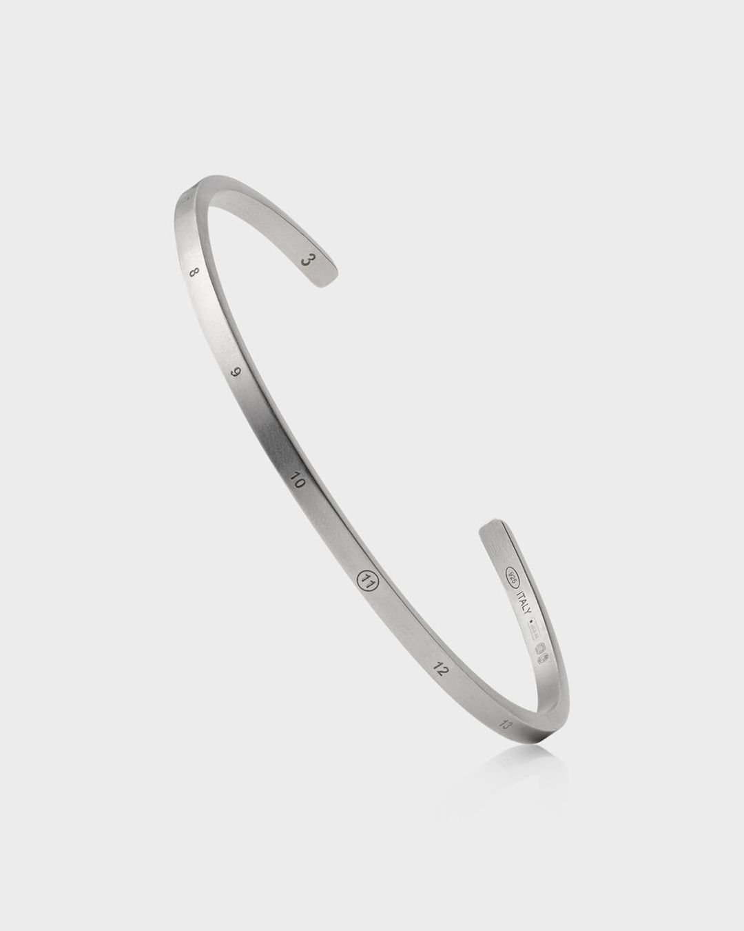 ナンバリング カフブレスレット 3mm