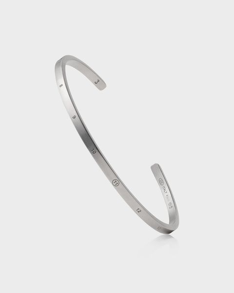ナンバリング カフブレスレット 3mm