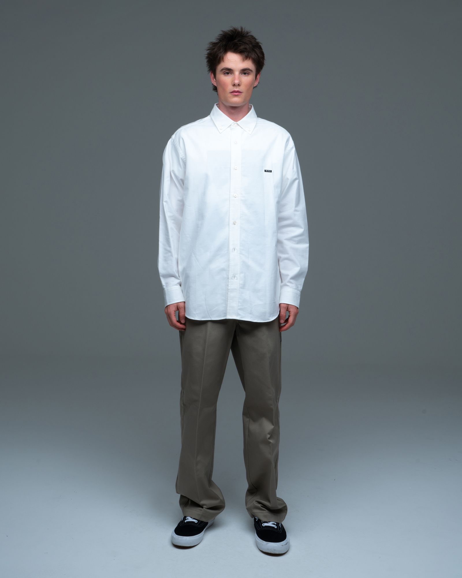 S26-SH-01 B.D SHIRT [WHITE]