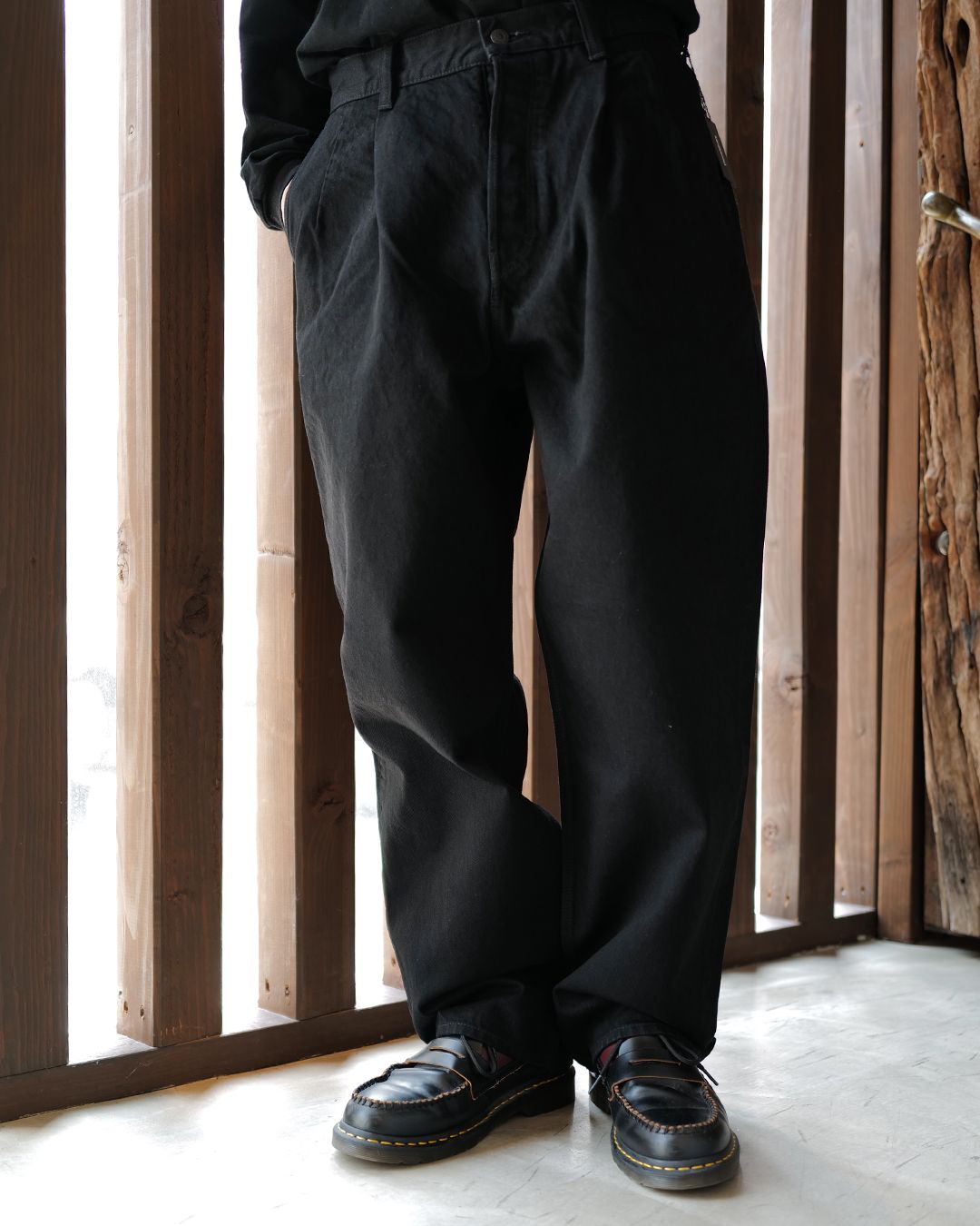 Denim Wide Work Tapered TRS