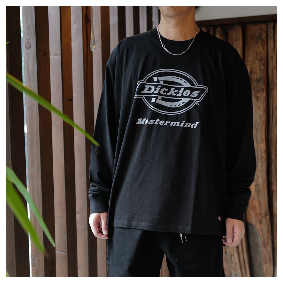 mastermind JAPAN - x Dickies LS TEE Black | River